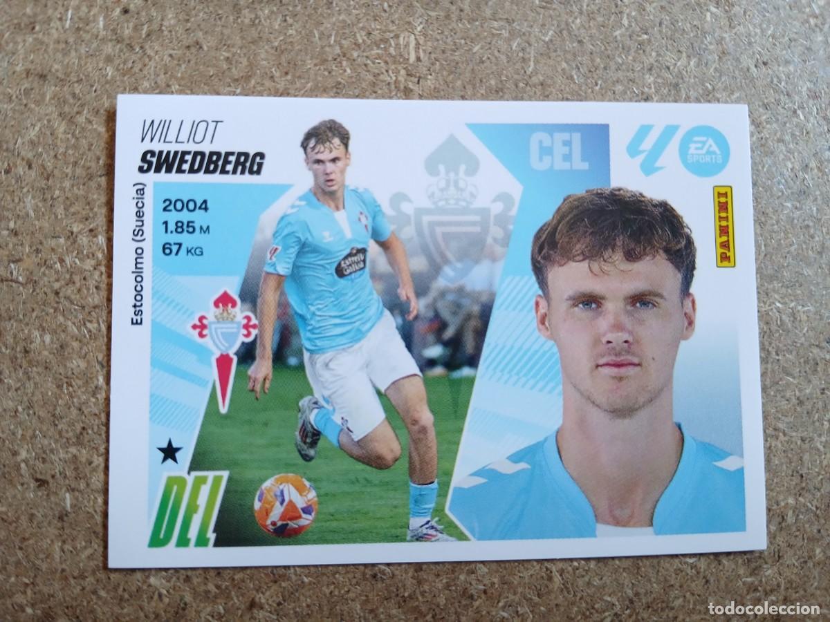 Cromos de f&uacute;tbol: WILLIOT SWEDBERG - RC CELTA N&ordm; 18 LIGA ESTE 2025 2026 - 25 26