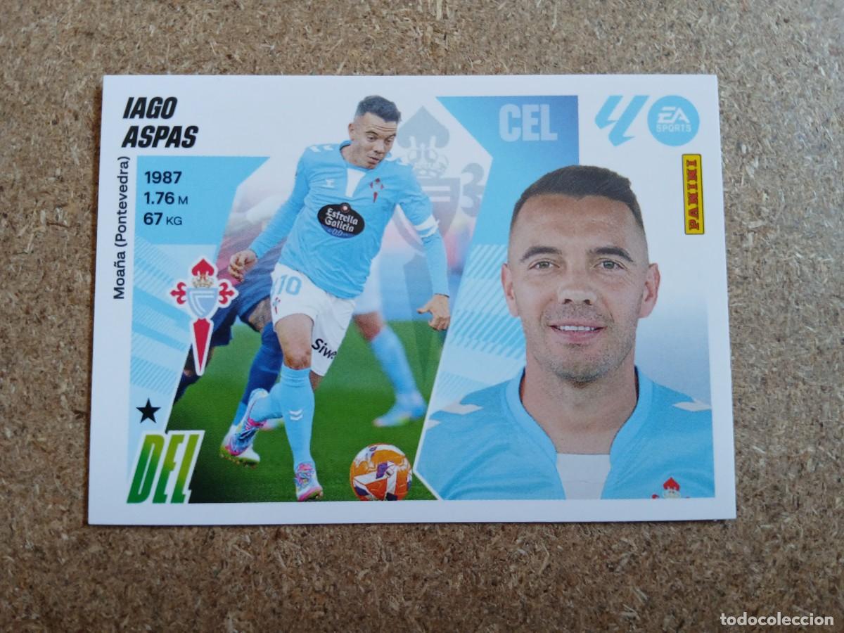 Cromos de f&uacute;tbol: IAGO ASPAS - RC CELTA N&ordm; 20 LIGA ESTE 2025 2026 - 25 26