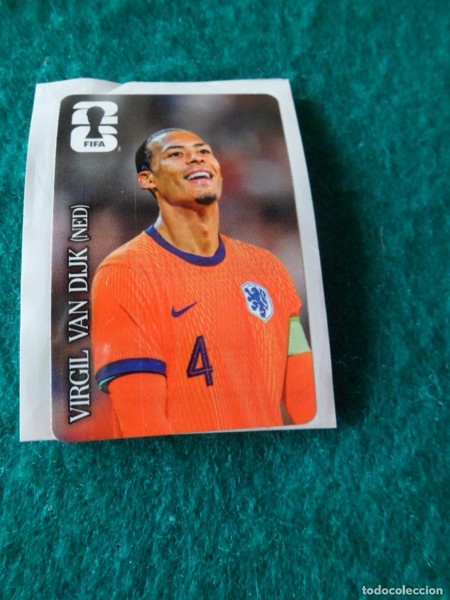 Cromos de f&uacute;tbol: CROMO FIFA WORLD CUP 2026. PANINI. COCA-COLA. VIRGIL VAN DIJK (NED)