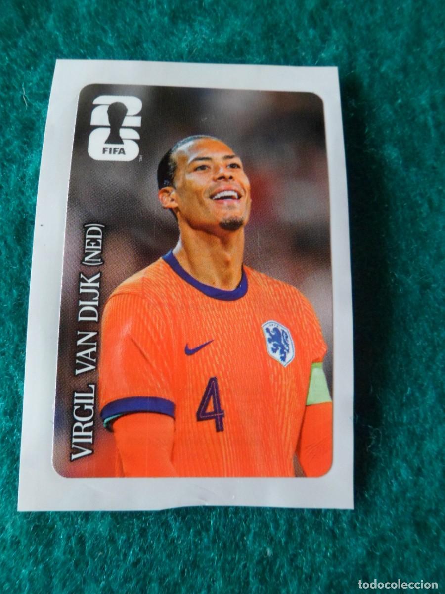 Cromos de f&uacute;tbol: CROMO FIFA WORLD CUP 2026. PANINI. COCA-COLA. VIRGIL VAN DIJK (NED)