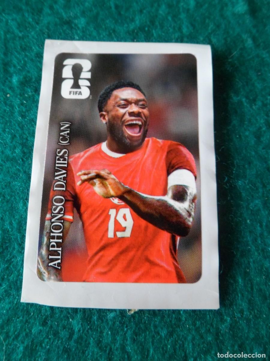Cromos de f&uacute;tbol: CROMO FIFA WORLD CUP 2026. PANINI. COCA-COLA. ALPHONSO DAVIES (CAN)