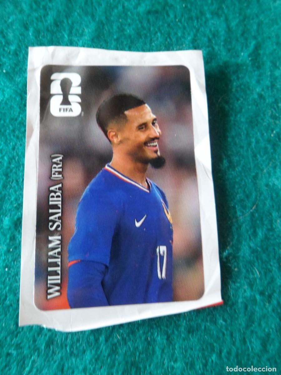 Cromos de f&uacute;tbol: CROMO FIFA WORLD CUP 2026. PANINI. COCA-COLA. WILLIAM SALIBA (FRA)