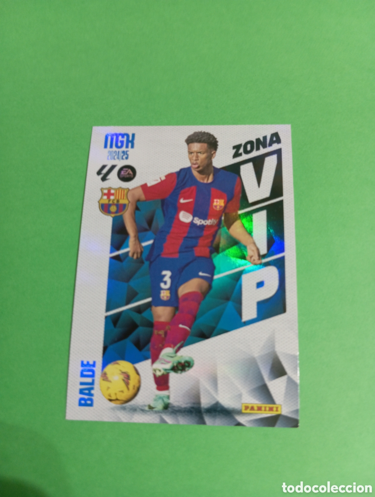 Cromos de f&uacute;tbol: Balde Barcelona ZONA VIP n&deg;389 / PANINI MEGACRACKS 2024/2025