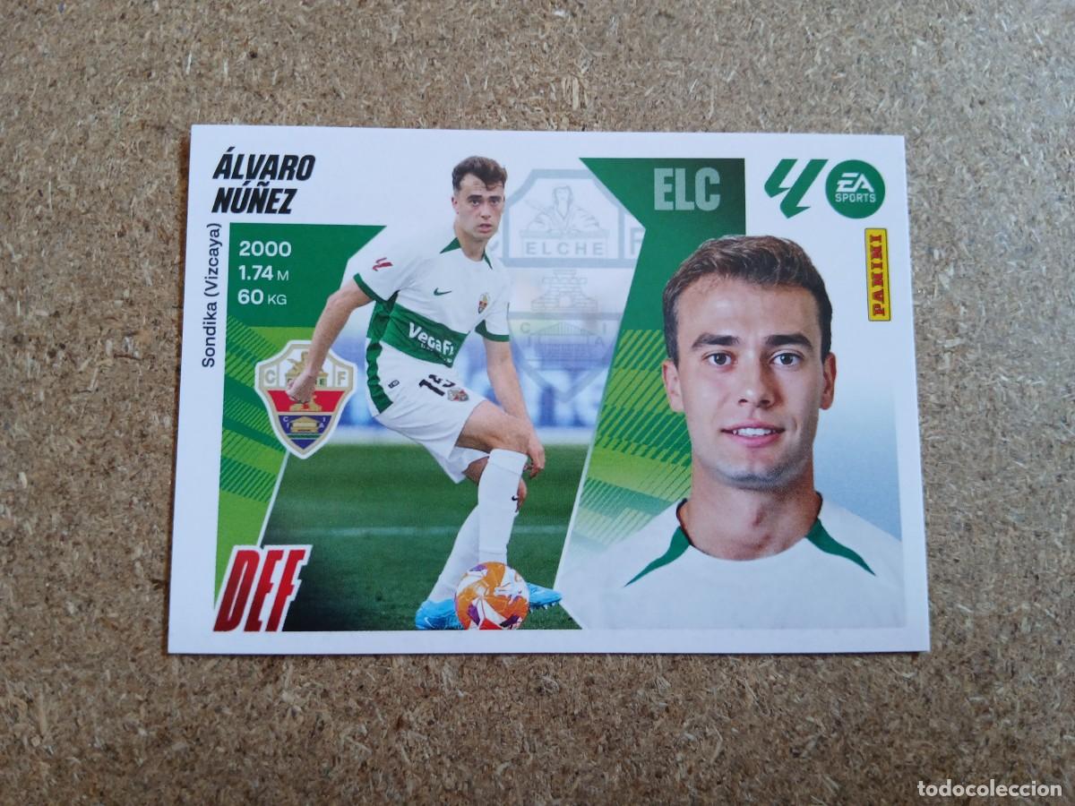 Cromos de f&uacute;tbol: ALVARO NU&Ntilde;EZ - ELCHE CF N&ordm; 5 LIGA ESTE 2025 2026 - 25 26