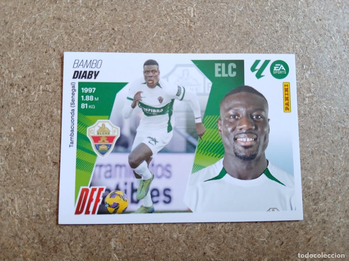 Cromos de f&uacute;tbol: BAMBO DIABY - ELCHE CF N&ordm; 6 LIGA ESTE 2025 2026 - 25 26