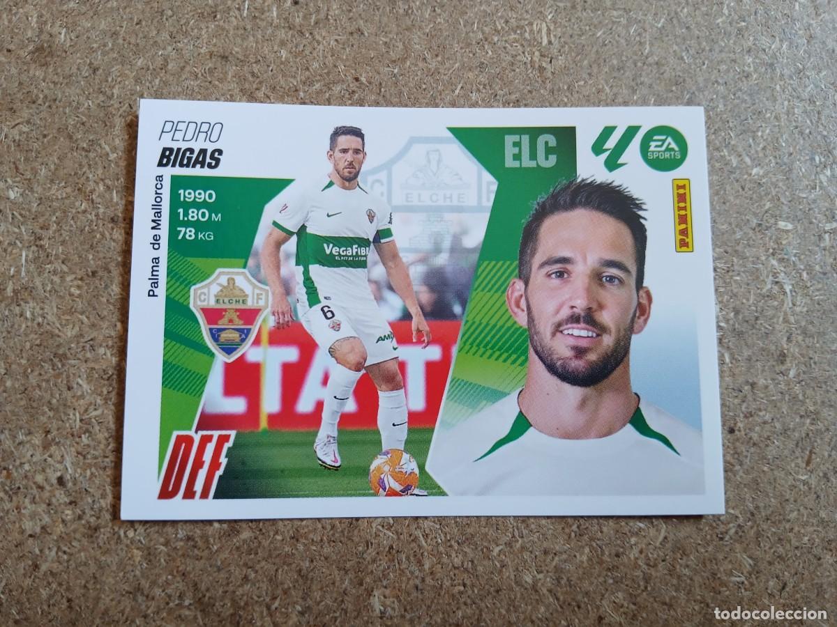 Cromos de f&uacute;tbol: PEDRO BIGAS - ELCHE CF N&ordm; 9 LIGA ESTE 2025 2026 - 25 26