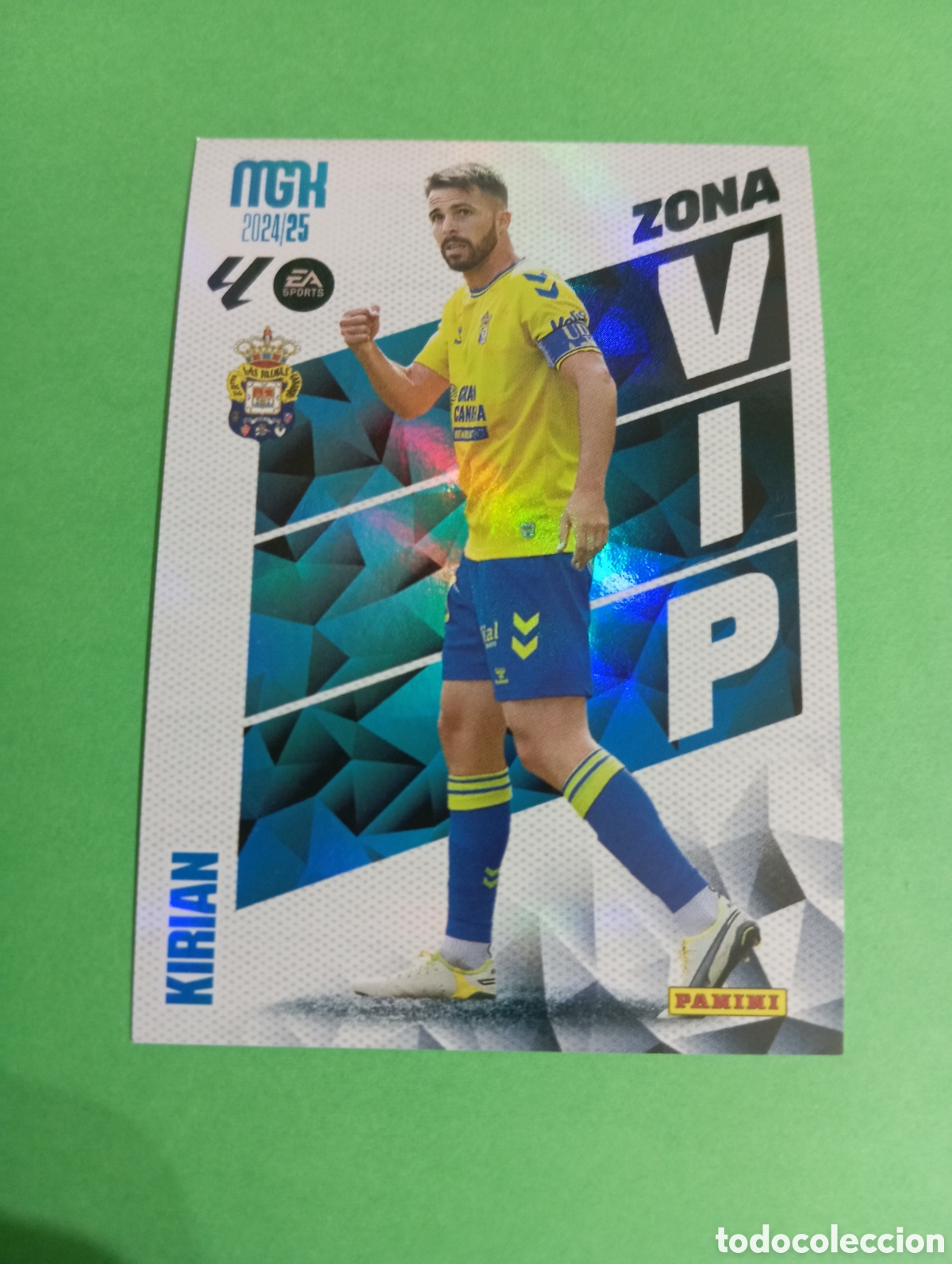 Cromos de f&uacute;tbol: Kirian Las Palmas ZONA VIP n&deg;396 / PANINI MEGACRACKS 2024/2025