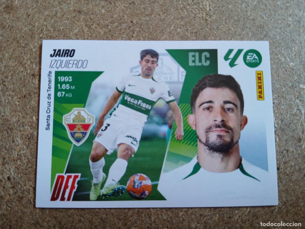 Cromos de f&uacute;tbol: JAIRO IZQUIERDO - ELCHE CF N&ordm; 10 LIGA ESTE 2025 2026 - 25 26