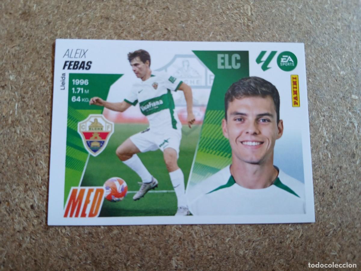 Cromos de f&uacute;tbol: ALEX FEBAS - ELCHE CF N&ordm; 11 LIGA ESTE 2025 2026 - 25 26
