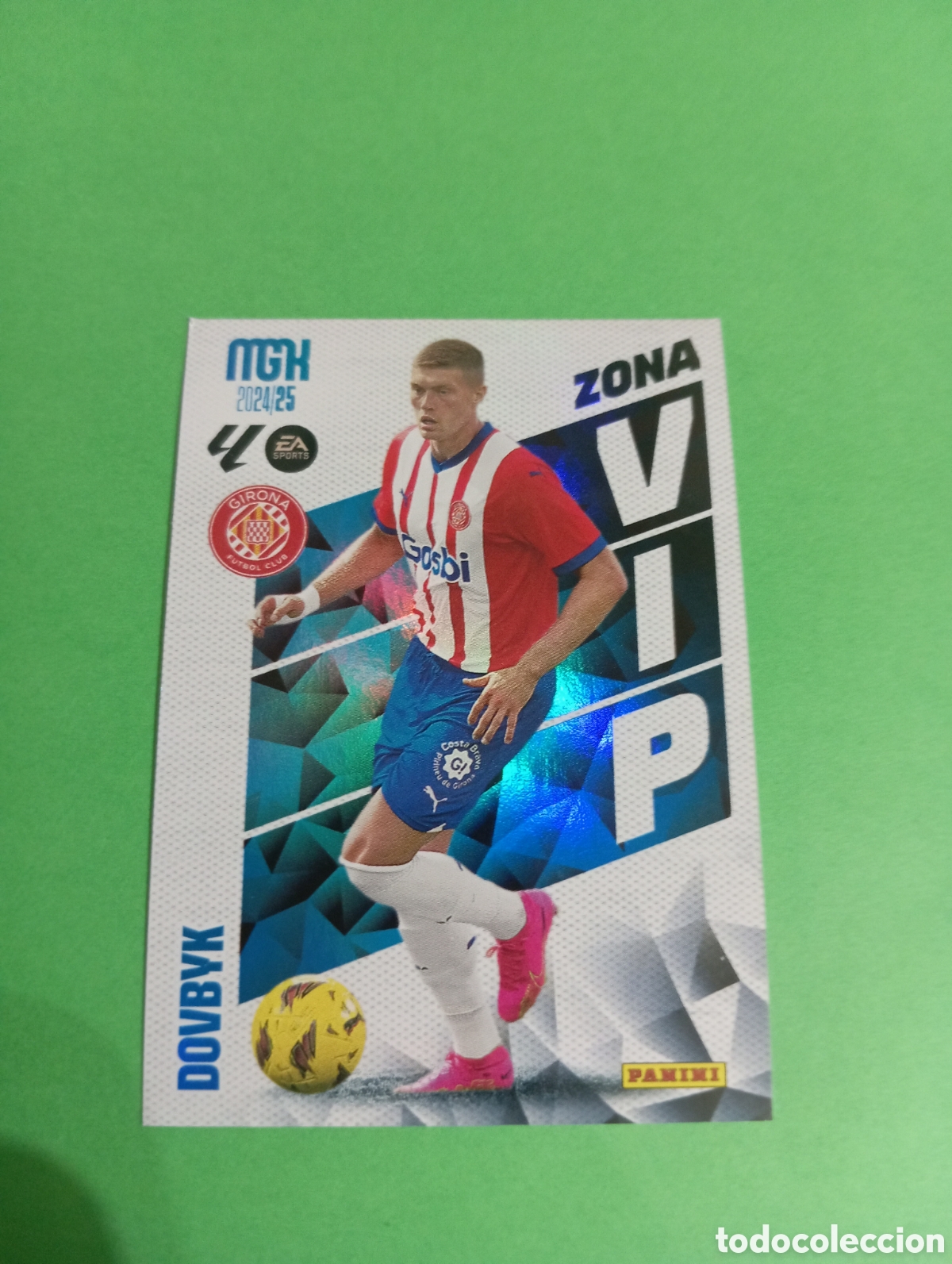 Cromos de f&uacute;tbol: Dovbyk Girona ZONA VIP n&deg;393 / PANINI MEGACRACKS 2024/2025