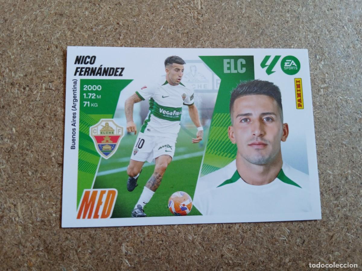 Cromos de f&uacute;tbol: NICO FERNANDEZ - ELCHE CF N&ordm; 14 LIGA ESTE 2025 2026 - 25 26