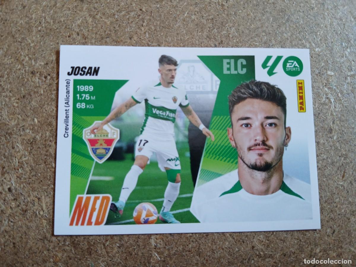 Cromos de f&uacute;tbol: JOSAN - ELCHE CF N&ordm; 15 A LIGA ESTE 2025 2026 - 25 26