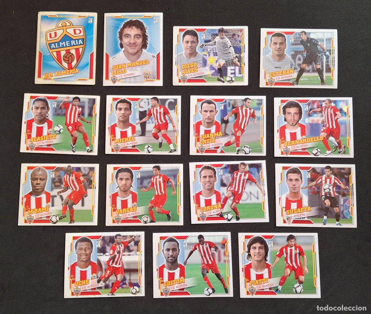 Cromos de Futebol: ALMERIA 15 cromos 2010-2011 Liga Colecciones Este