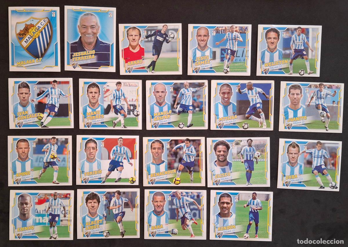 Cromos de Futebol: MALAGA 19 cromos 2010-2011 Liga Colecciones Este