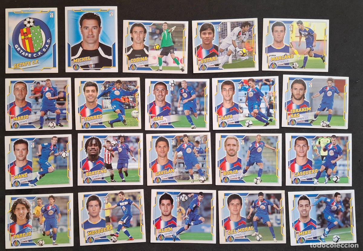 Cromos de Futebol: GETAFE 20 cromos 2010-2011 Liga Colecciones Este
