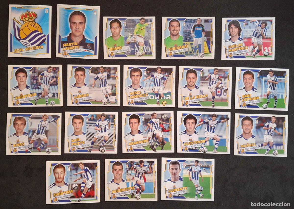 Cromos de Futebol: MALAGA 18 cromos 2010-2011 Liga Colecciones Este