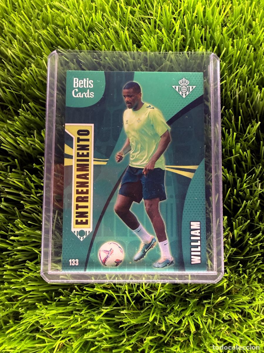 Cromos de f&uacute;tbol: N&ordm; 133 William Carvalho Entrenamiento Real Betis Holycards Betis Cards 2025