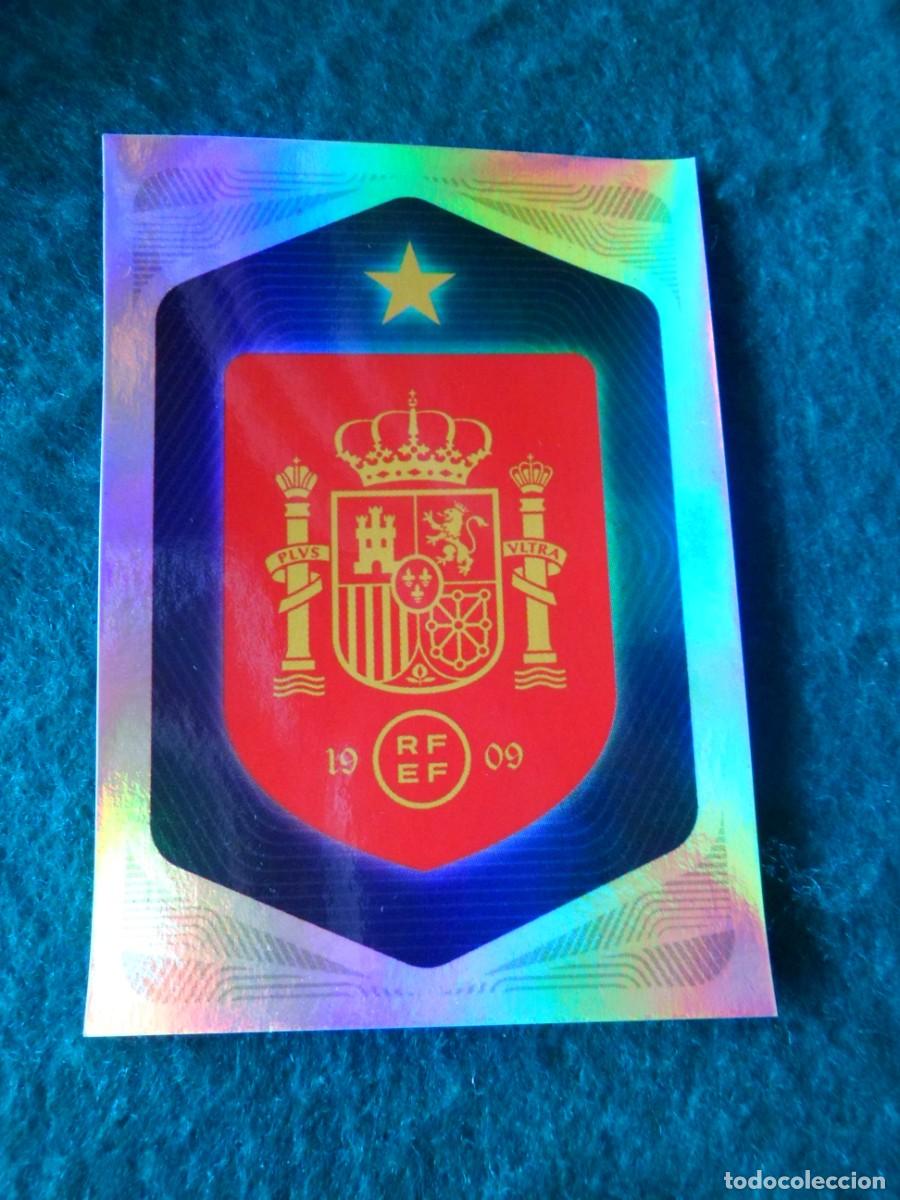 Football Stickers: CROMO ESPA&Ntilde;A 2026. CARREFOUR-PANINI. ESCUDO. 1