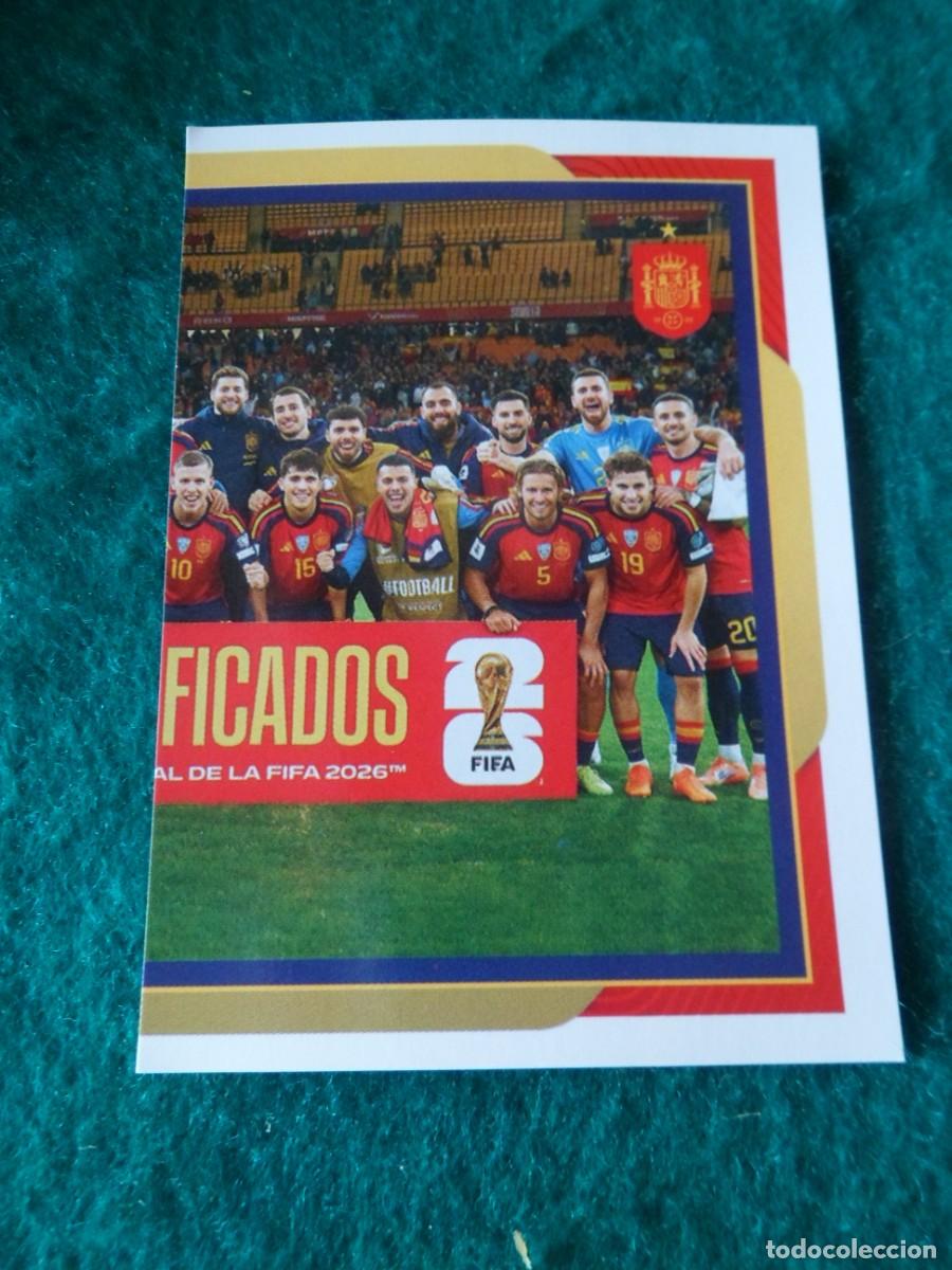 Football Stickers: CROMO ESPA&Ntilde;A 2026. CARREFOUR-PANINI. EQUIPO DERECHA. 3