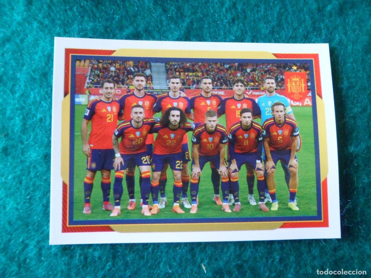 Football Stickers: CROMO ESPA&Ntilde;A 2026. CARREFOUR-PANINI. EQUIPO. 4