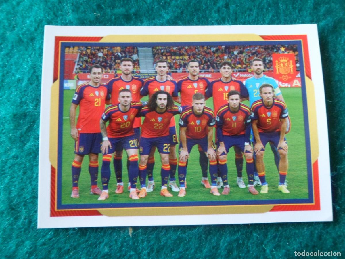 Football Stickers: CROMO ESPA&Ntilde;A 2026. CARREFOUR-PANINI. EQUIPO. 4