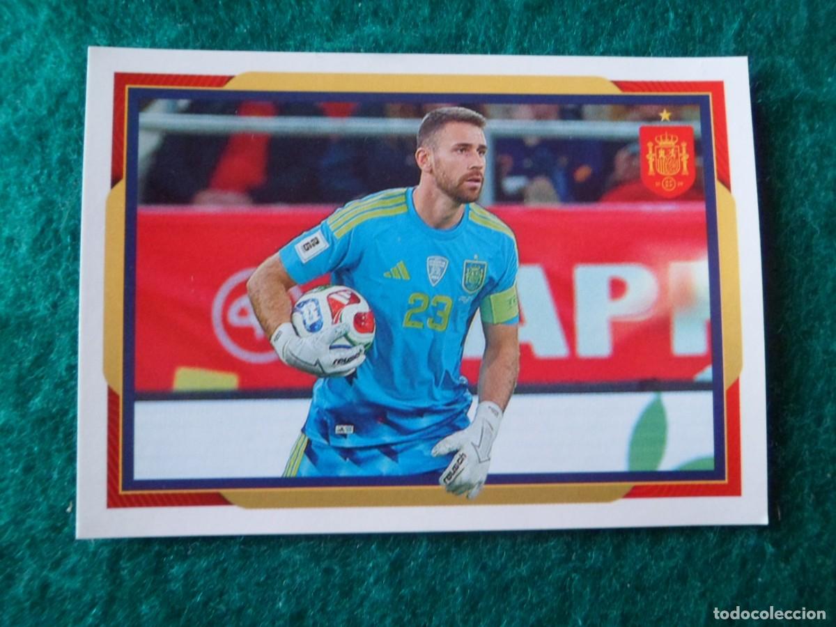 Fu&szlig;ball-Sticker: CROMO ESPA&Ntilde;A 2026. CARREFOUR-PANINI. UNAI SIM&Oacute;N EN ACCI&Oacute;N. 6
