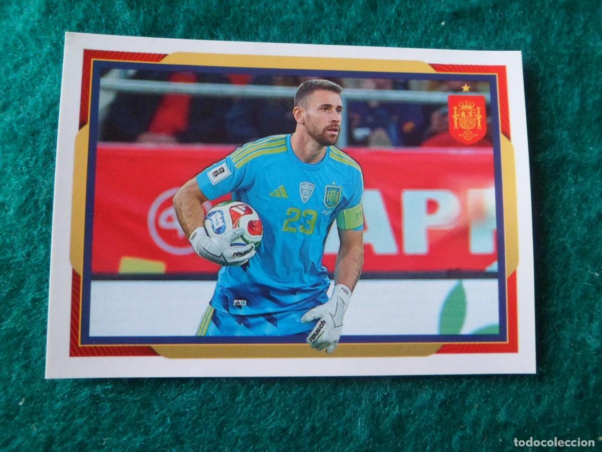Fu&szlig;ball-Sticker: CROMO ESPA&Ntilde;A 2026. CARREFOUR-PANINI. UNAI SIM&Oacute;N EN ACCI&Oacute;N. 6