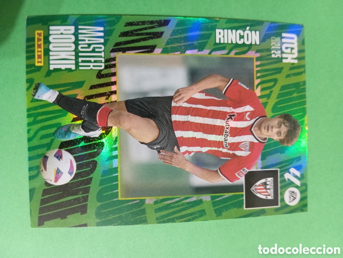 Cromos de f&uacute;tbol: Rinc&oacute;n Athletic de Bilbao MASTER ROOKIE n&deg;422 / PANINI MEGACRACKS 2024/2025