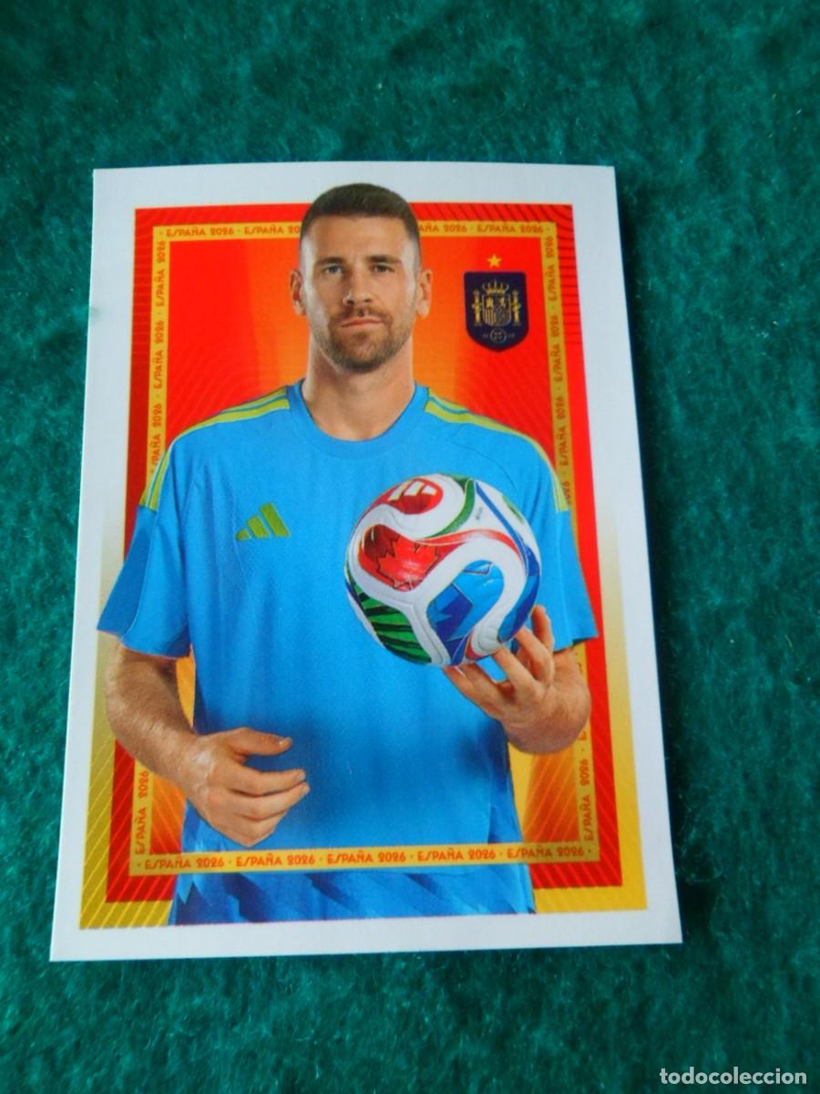 Cromos de f&uacute;tbol: CROMO ESPA&Ntilde;A 2026. CARREFOUR-PANINI. UNAI SIM&Oacute;N. 9