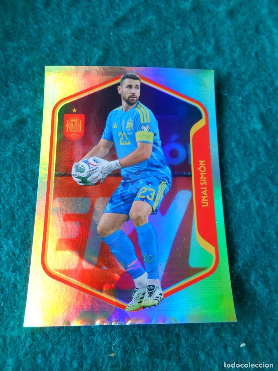 Cromos de f&uacute;tbol: CROMO ESPA&Ntilde;A 2026. CARREFOUR-PANINI. UNAI SIM&Oacute;N. 10