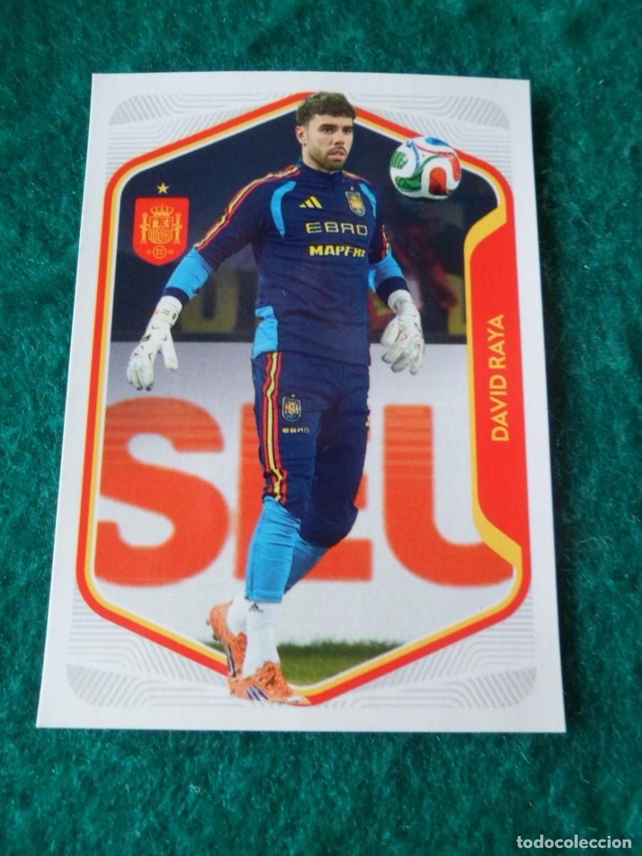 Cromos de f&uacute;tbol: CROMO ESPA&Ntilde;A 2026. CARREFOUR-PANINI. DAVID RAYA. 11