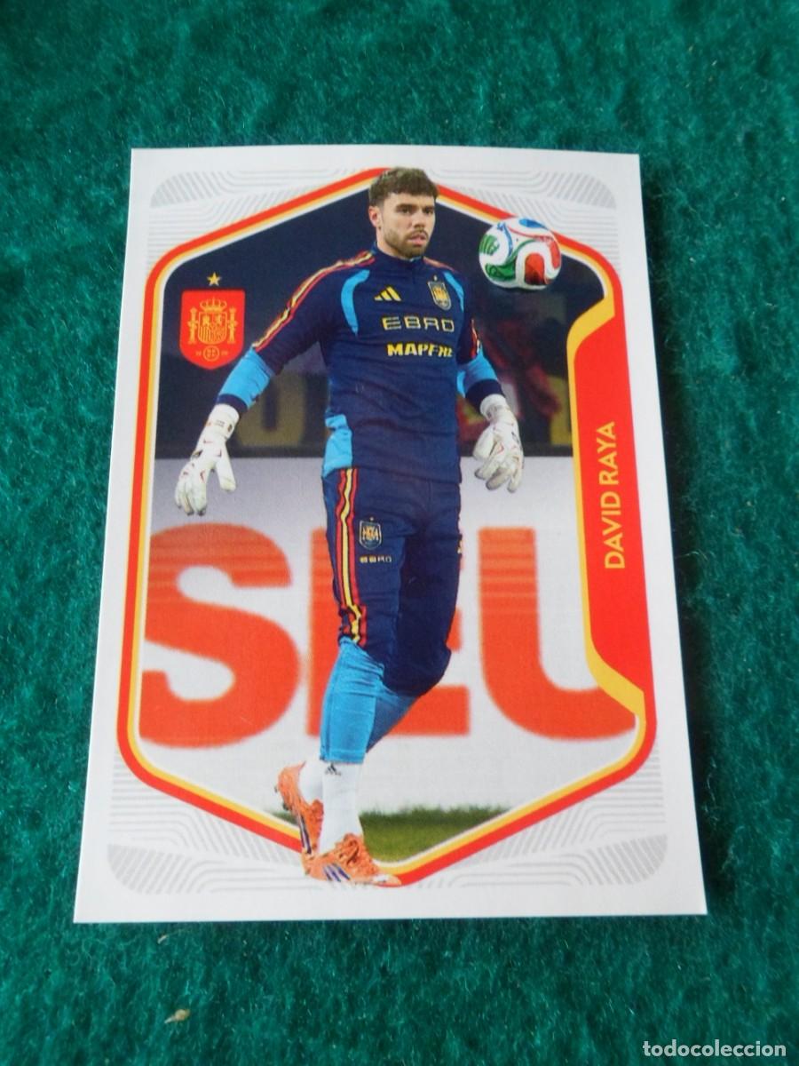 Cromos de f&uacute;tbol: CROMO ESPA&Ntilde;A 2026. CARREFOUR-PANINI. DAVID RAYA. 11