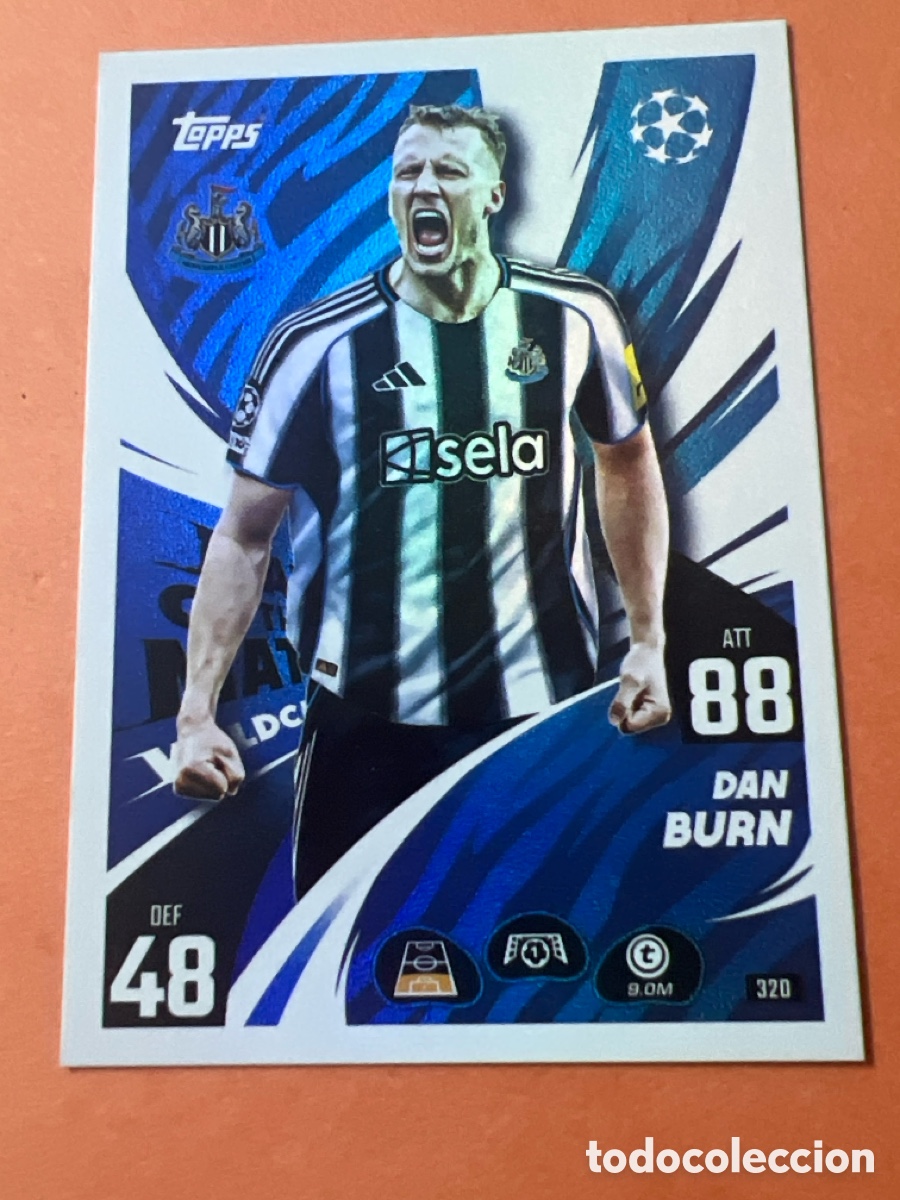 Cromos de f&uacute;tbol: C59. Topps Match Attax 2025 2026 - Man of the match 320 Dan Burn