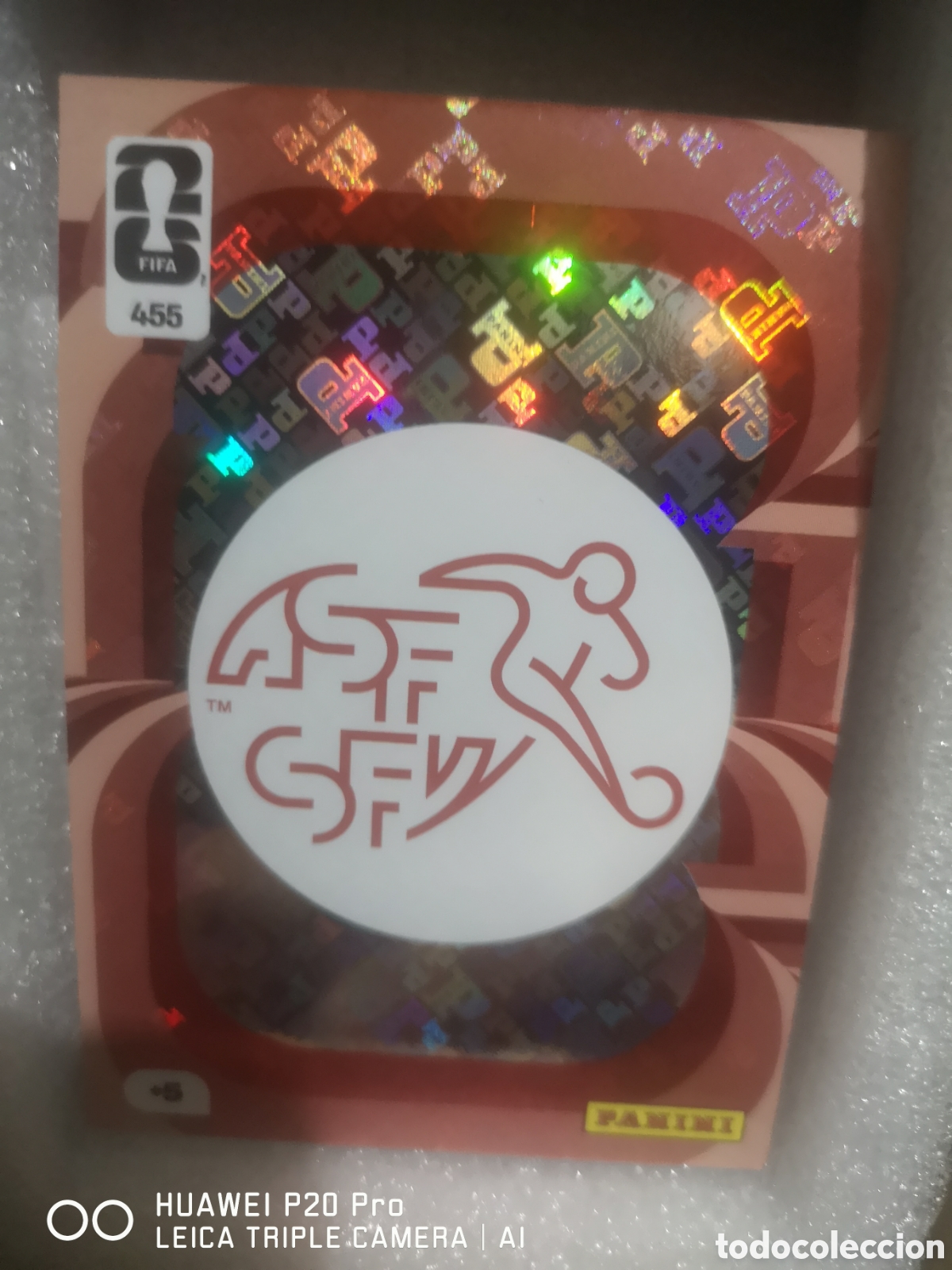 Cromos de f&uacute;tbol: FIFA WORLD CUP MUNDIAL 2026 ADRENALYN ESCUDO SUIZA 455