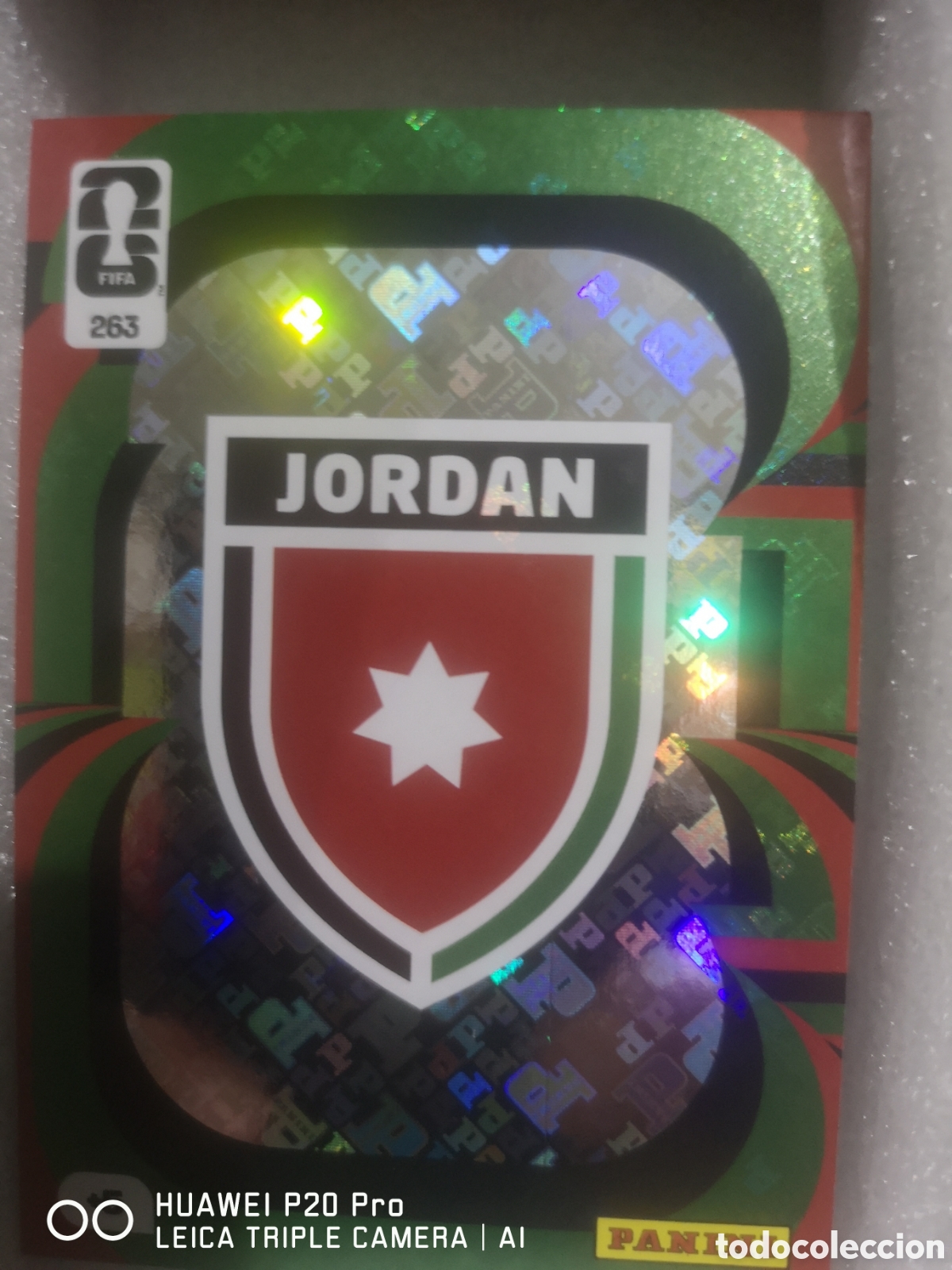 Cromos de f&uacute;tbol: ADRENALYN FIFA WORLD CUP MUNDIAL 2026 ESCUDO JORDAN 263