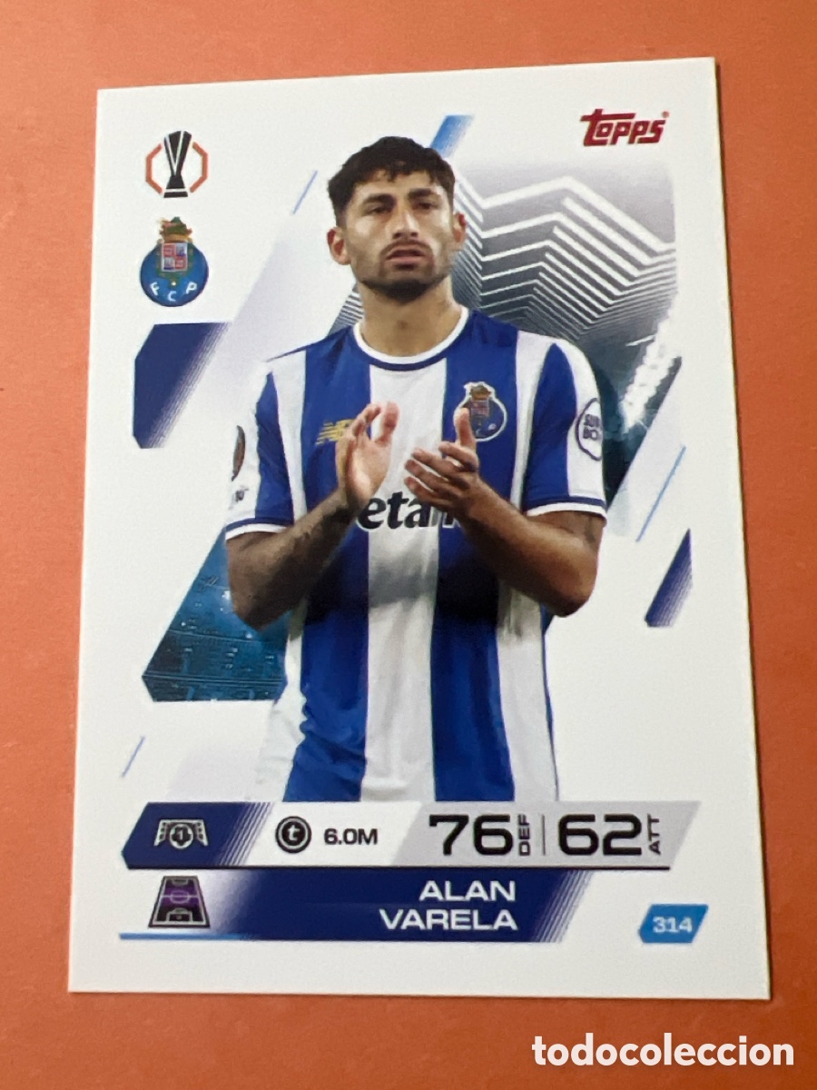 Cromos de f&uacute;tbol: C71. 314 Alan Varela | FC Porto | 2025 2026 Topps Match Attax 25 26