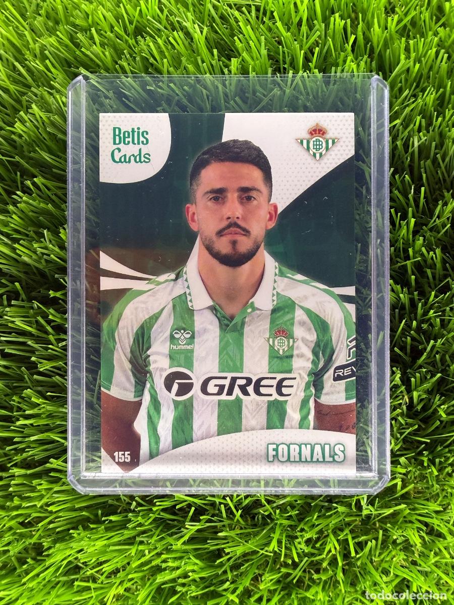 Cromos de f&uacute;tbol: N&ordm; 155 Fornals Foto Carnet Real Betis Holycards Betis Cards 2025