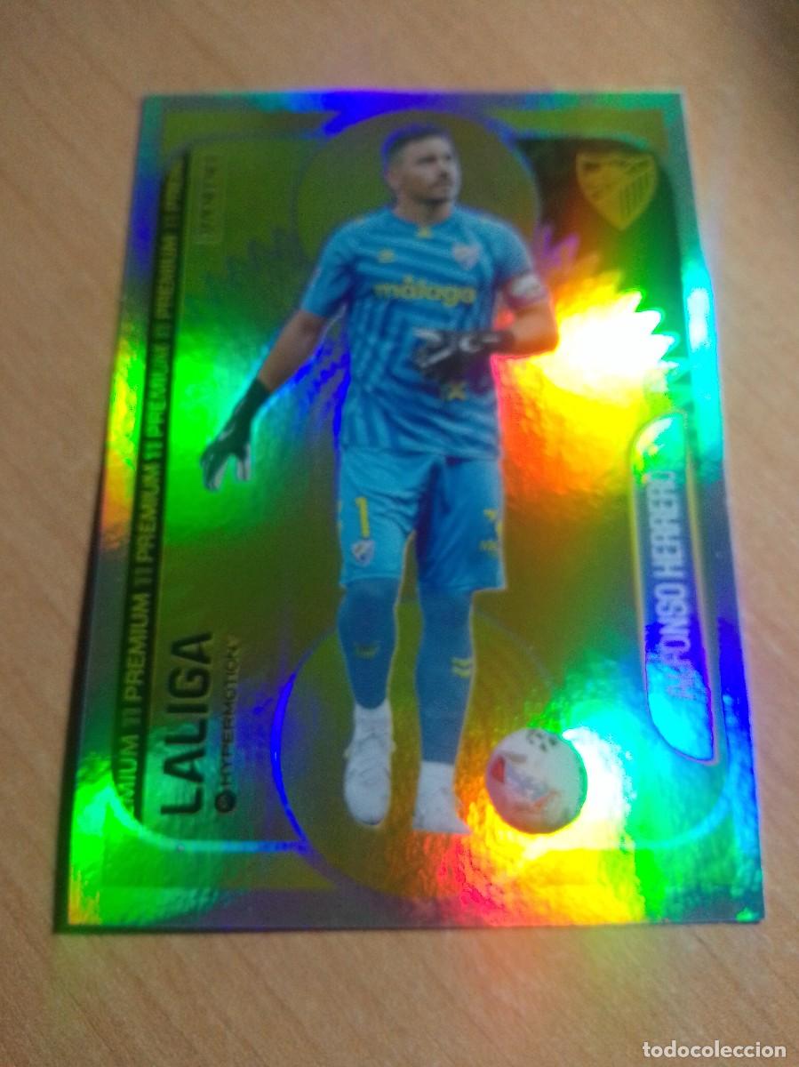 Cromos de f&uacute;tbol: ALFONSO MARRERO DEL M&Aacute;LAGA PREMIUM 11 25 26 LIGA HYPERMOTION 2025 2026 NUEVO DE SOBRE