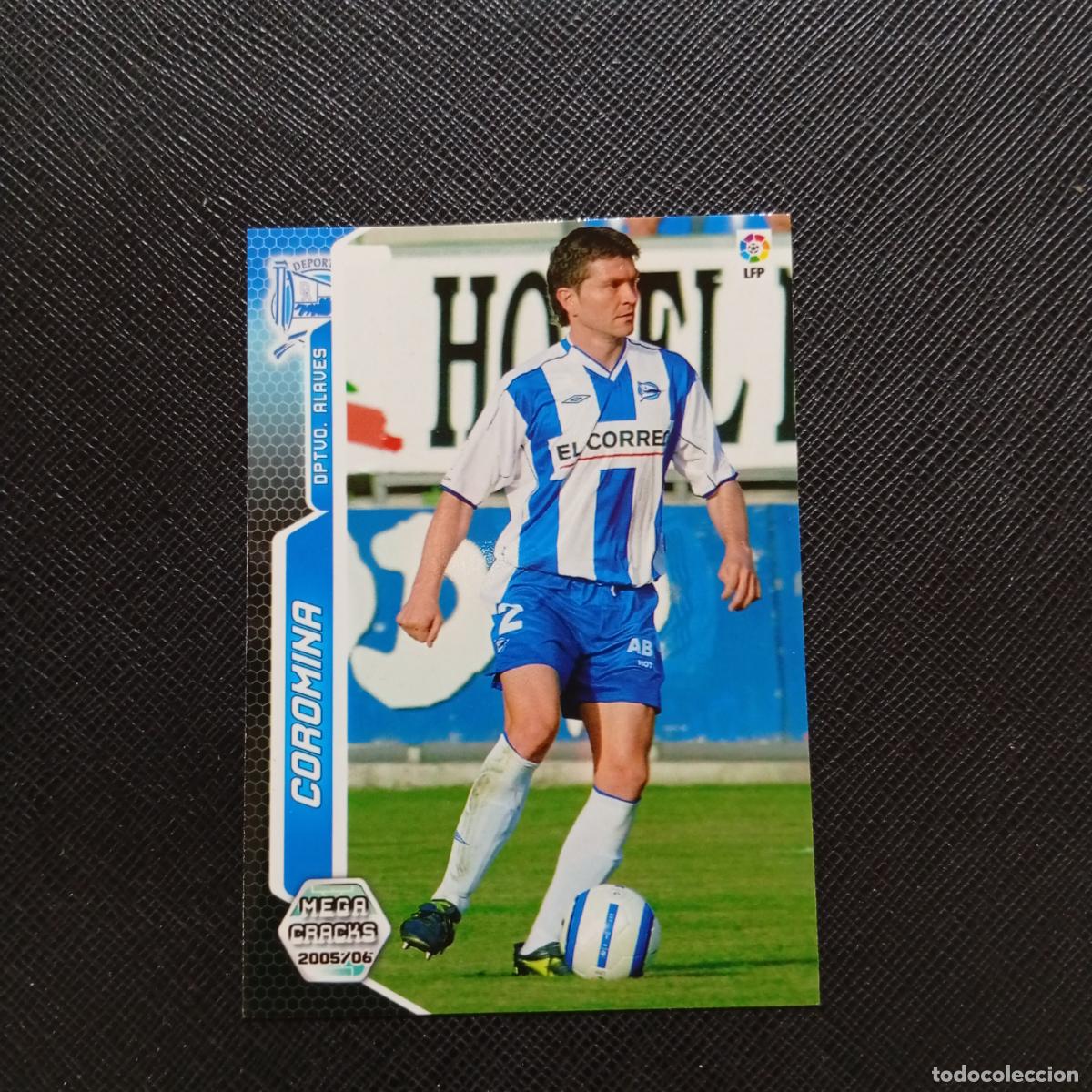 Cromos de f&uacute;tbol: 3 COROMINAS ALAVES PANINI MEGACRACKS 05 06 CROMO FUTBOL 2005 2006 - A213 PG1