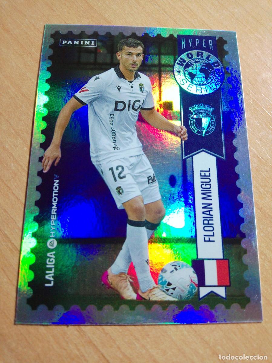 Football Stickers: 444 FLORIAN MIGUEL WORLD SERIES DEL BURGOS 2&ordf; DIVISION HYPERMOTION 25 26 PANINI 2025 2026 NUEVO