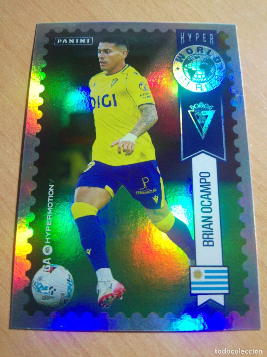 Cromos de f&uacute;tbol: 440 BRIAN OCAMPO HYPER WORLD SERIES DEL C&Aacute;DIZ 2&ordf; DIVISION HYPERMOTION 25 26 PANINI 2025 2026