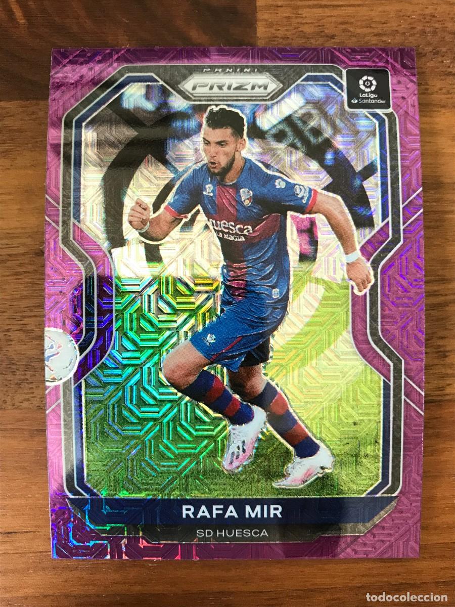 Cromos de f&uacute;tbol: RAFA MIR - SD HUESCA - PURPLE MOJO PRIZM - PANINI CHRONICLES PRIZM LA LIGA - 2020 2021 20 21