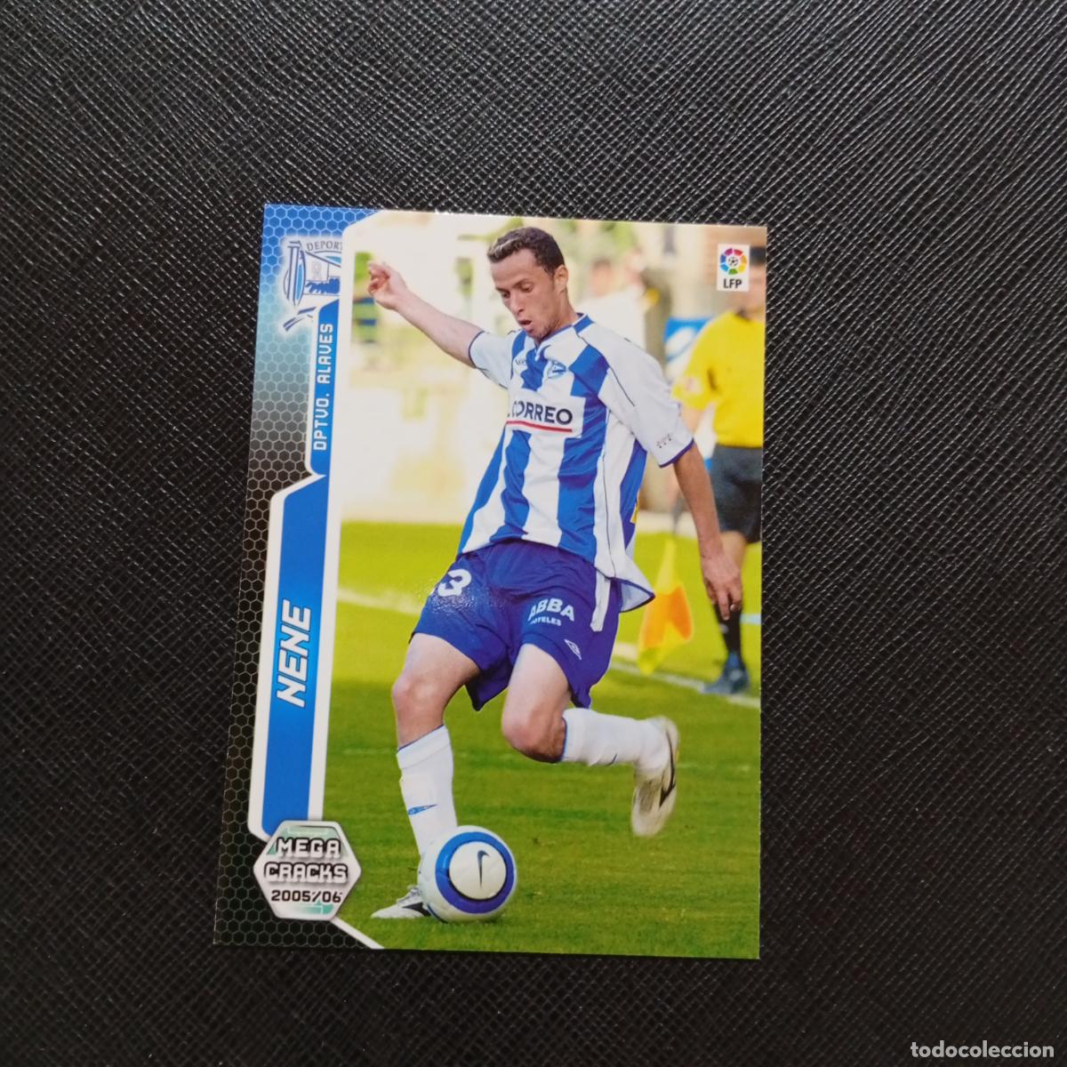 Cromos de f&uacute;tbol: 15 NENE ALAVES PANINI MEGACRACKS 05 06 CROMO FUTBOL 2005 2006 - A213 PG10