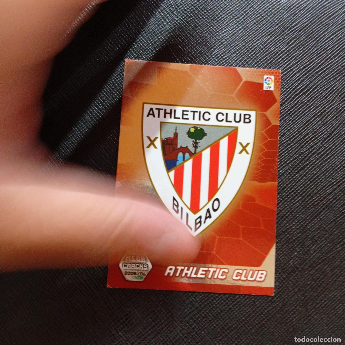 Cromos de f&uacute;tbol: 19 ESCUDO BILBAO PANINI MEGACRACKS 05 06 CROMO FUTBOL 2005 2006 - A213 PG19