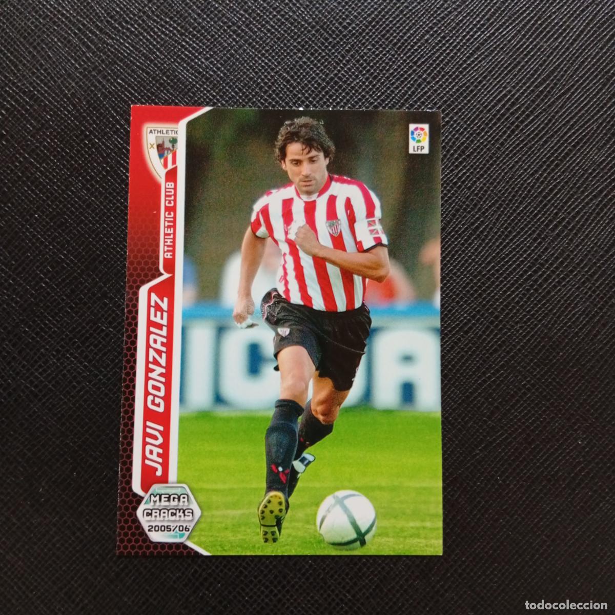 Cromos de f&uacute;tbol: 21 JAVI GONZALEZ BILBAO PANINI MEGACRACKS 05 06 CROMO FUTBOL 2005 2006 - A213 PG19