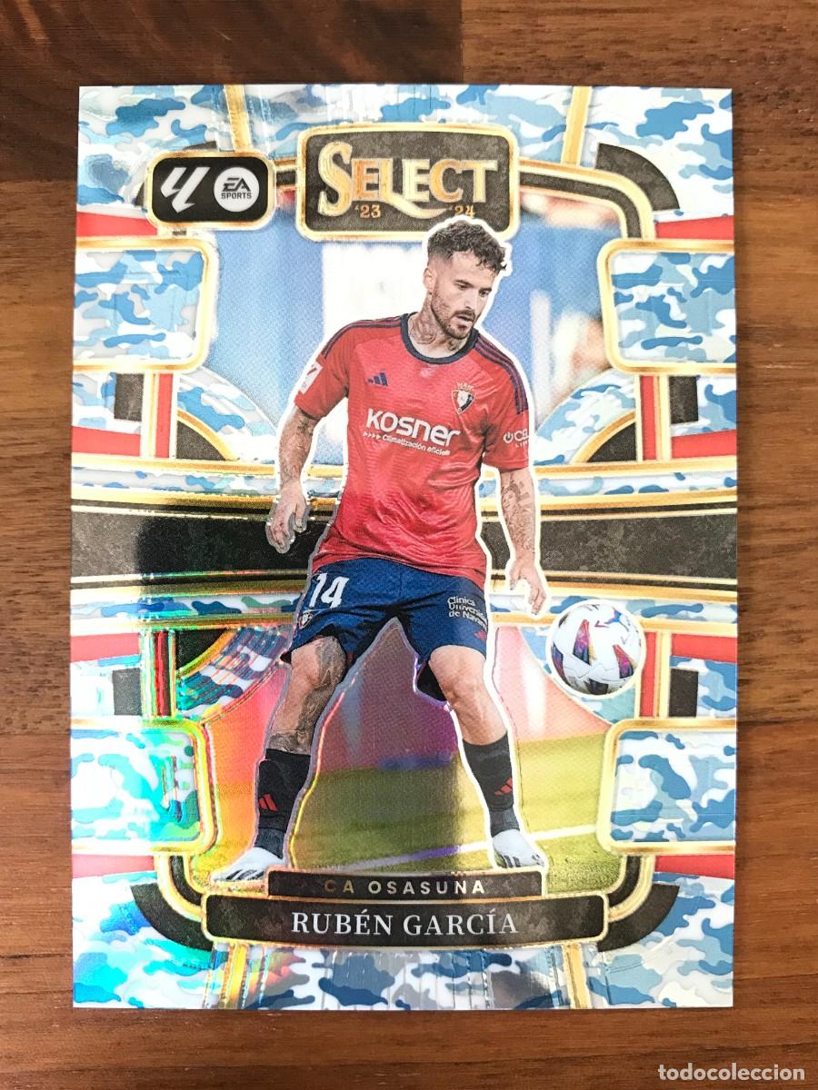 Cromos de f&uacute;tbol: RUBEN GARCIA - OSASUNA - NUMERADA /99 WINTER CAMO PRIZM - PANINI SELECT LA LIGA 2023 2024 23 24