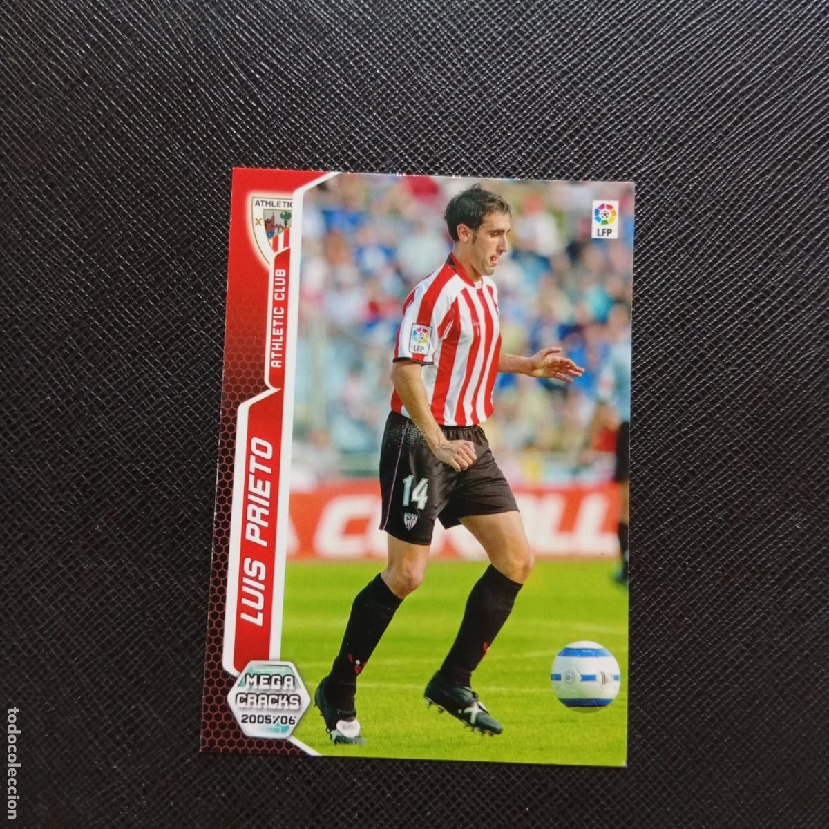 Cromos de f&uacute;tbol: 24 LUIS PRIETO BILBAO PANINI MEGACRACKS 05 06 CROMO FUTBOL 2005 2006 - A213 PG19