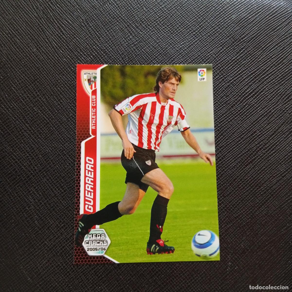 Cromos de f&uacute;tbol: 32 GUERRERO BILBAO PANINI MEGACRACKS 05 06 CROMO FUTBOL 2005 2006 - A213 PG28