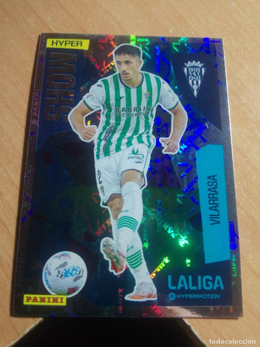 Cromos de f&uacute;tbol: 435 VILARRASA CORDOBA HYPER SHOW 2&ordf; DIVISION HYPERMOTION 25 26 PANINI 2025 2026