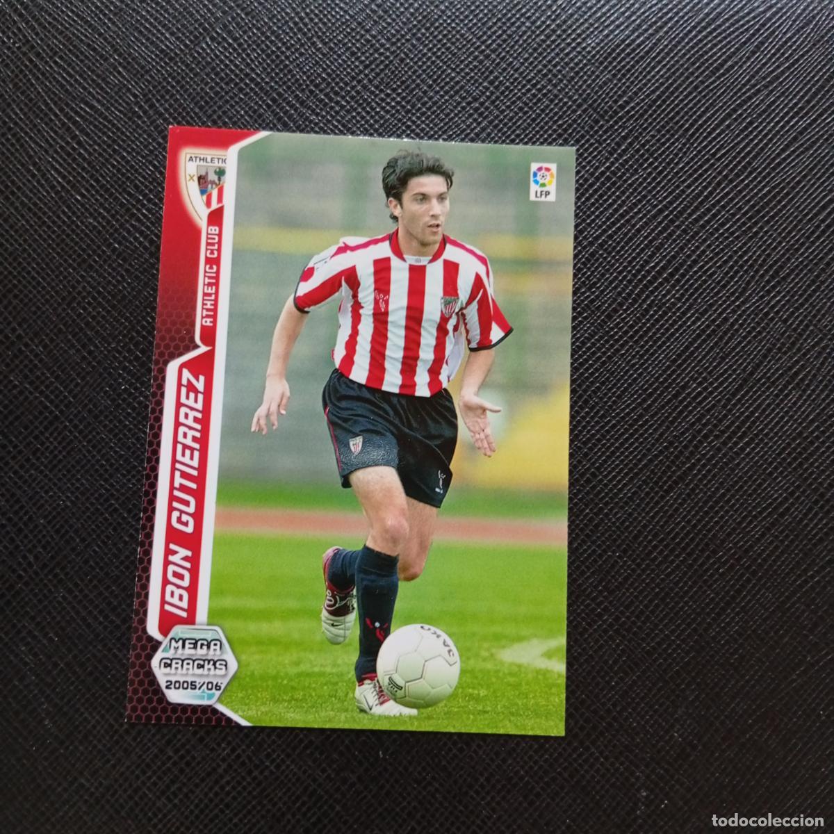 Cromos de f&uacute;tbol: 33 BIS IBON GUTIERREZ BILBAO PANINI MEGACRACKS 05 06 CROMO FUTBOL 2005 2006 - A213 PG28
